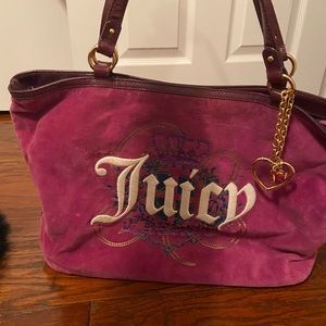 Juicy couture bag 18x12 gently used